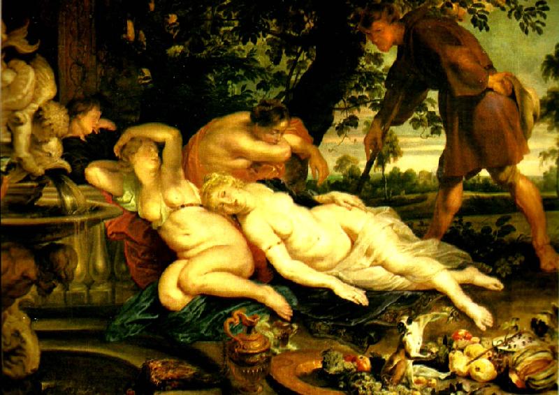 Peter Paul Rubens cimone och efigenia